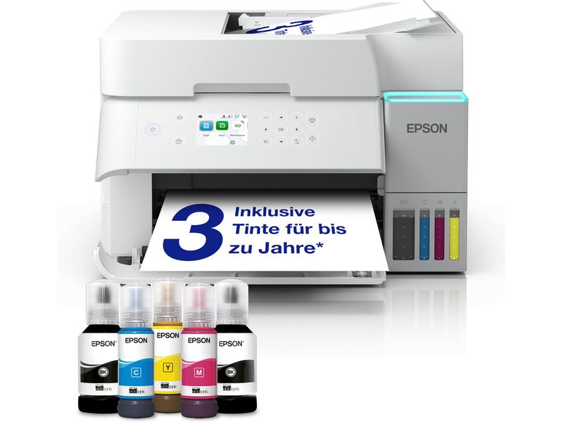 Epson Multifunktionsdrucker EcoTank ET-3956 Weiss