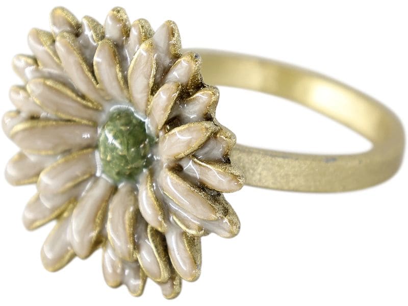 [2052489] Chic Antique Serviettenring Fleur Gold