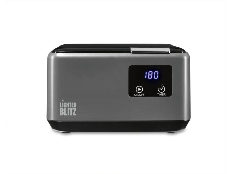 [1992330] Lichterblitz Ultraschallreiniger 50 W, Grau/Schwarz