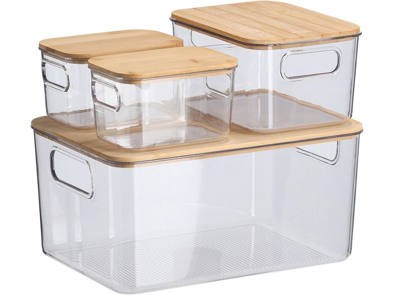 [2037364] Zeller Present Aufbewahrungsboxen-Set 4-teilig