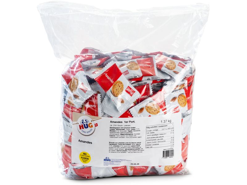 [1936922] Wernli Gebäck Amandes 1375 g, 250 Stück