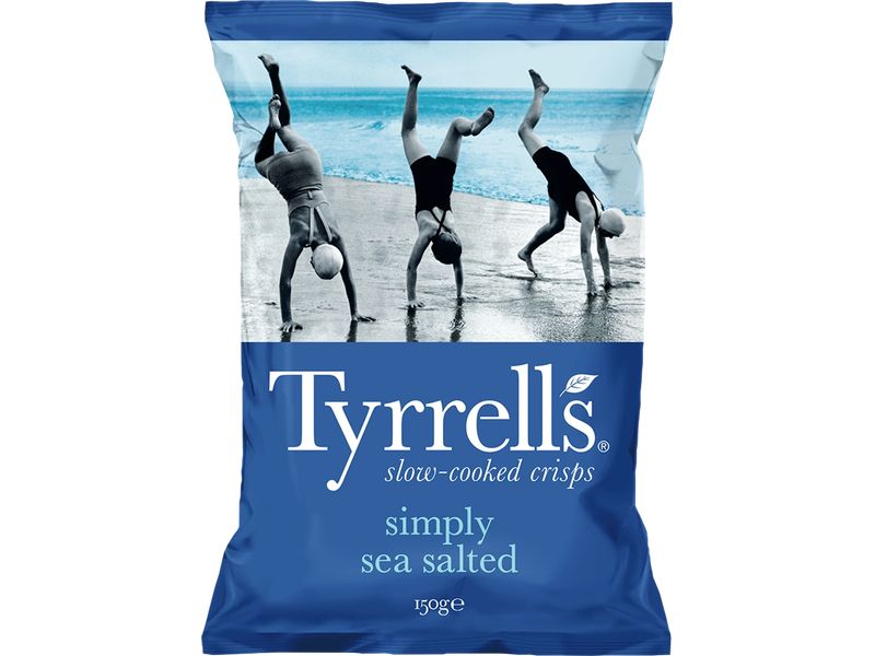[2035049] Tyrrell's Chips Simply Sea salted 150 g