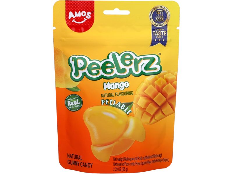 [2040381] Amos Fruchtgummi Peelerz Mango 65 g