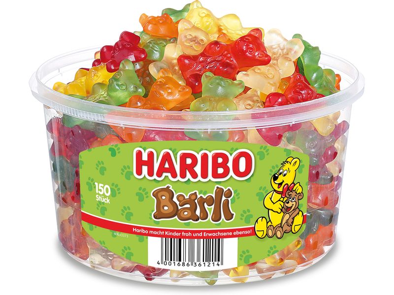 Haribo Gummibären Bärli Dose 1200 g