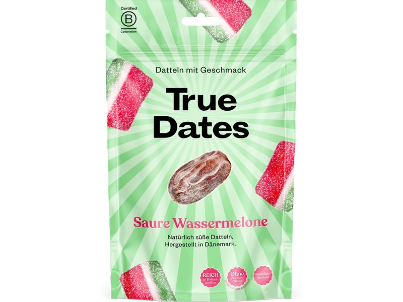 [2030528] True Gum True Dates Saure Wassermelone 100 g