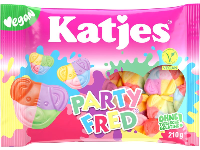 Katjes Gummibonbons Party Fred 210 g