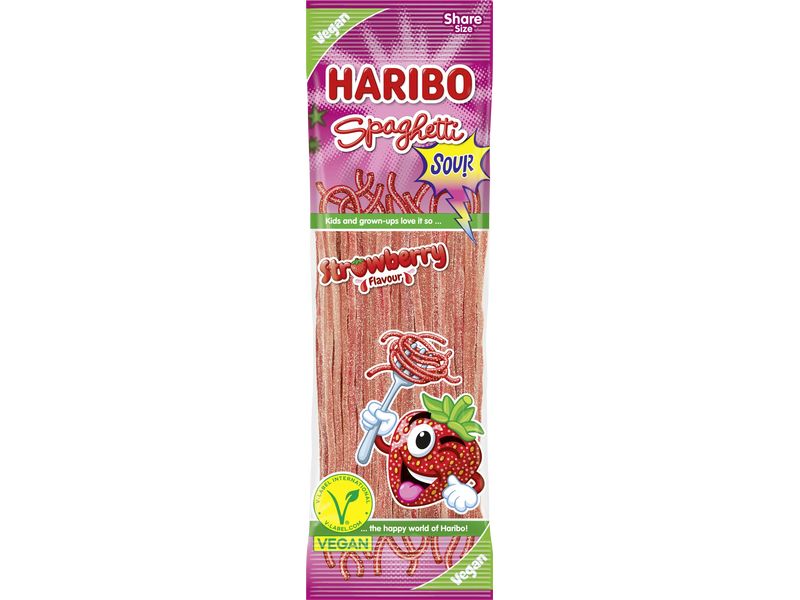[2028106] Haribo Gummibonbons Spaghetti Erdbeere 200 g