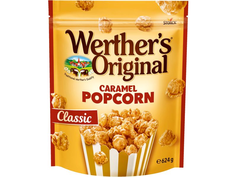 Storck Werther's Original Caramel Popcorn Classic Mega-Pack 624 g