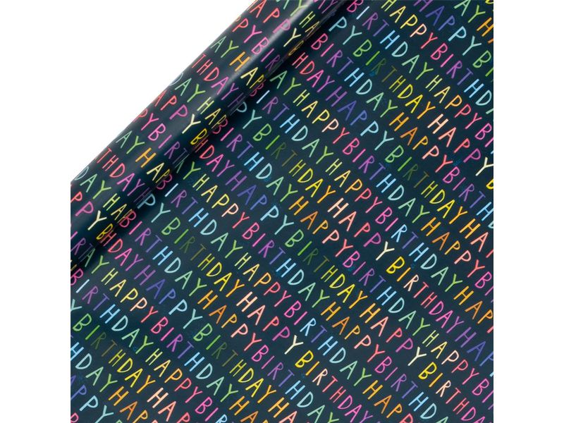 [1970477] Glick Geschenkpapier Happy Birthday 4 m x 70 cm