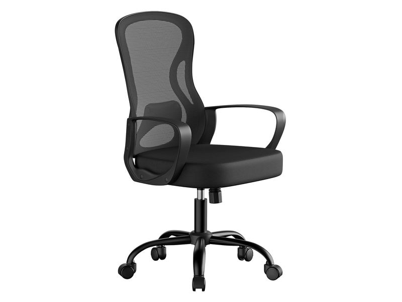 [2035074] Songmics Bürostuhl ergonomisch Netzgewebe Tintenschwarz