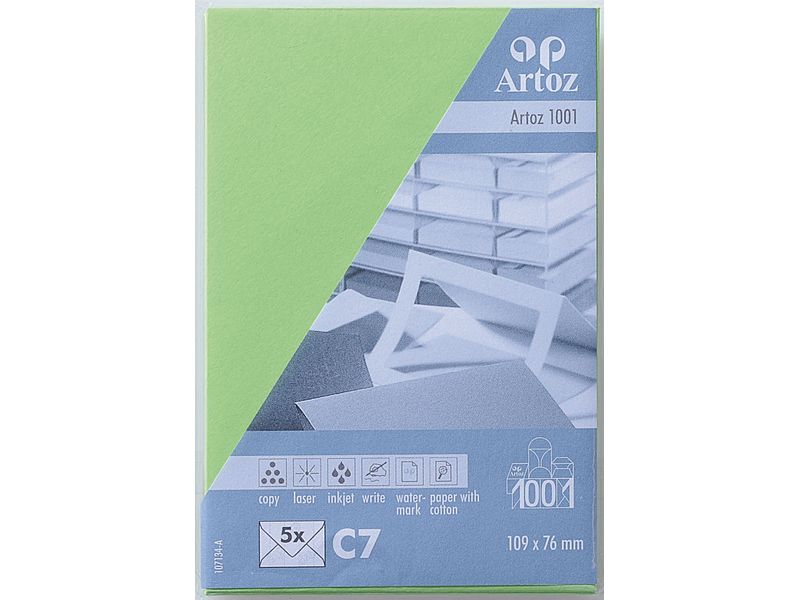 [2084036] Artoz Couvert 1001 C7, 5 Stück, Grün