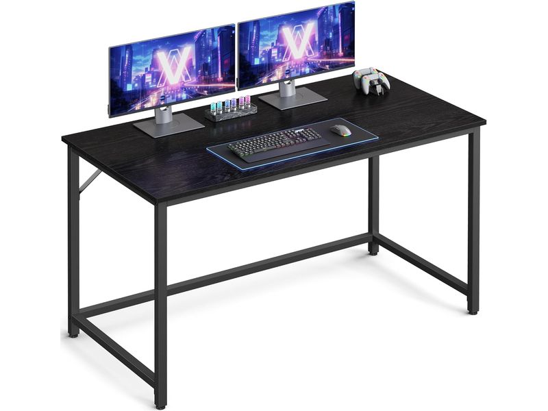 [2035052] VASAGLE Tisch mit Platte Schwarz 120 x 60 cm