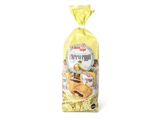 [2056689] Bischofberger Guetzli Bireweggli Mini 11 x 18 g