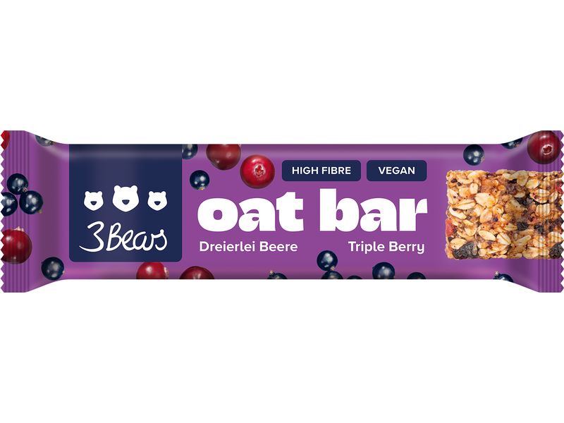 [2015870] 3Bears Oat Bar – dreierlei Beere 45 g