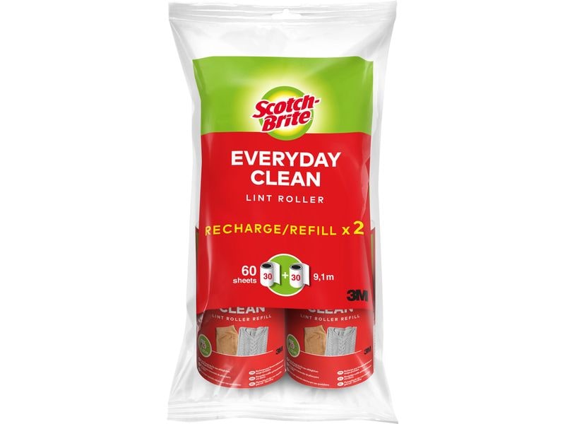 [2086787] Scotch-Brite Ersatzrolle 3M, 30 Blatt, 2 Stück