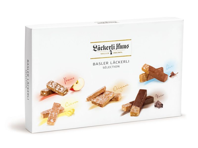 [2036002] Läckerli Huus Guetzli Basler Läckerli Sélection 820 g