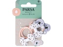 Parsa Beauty Haargummi Nature Kids Karlo 4 Stück