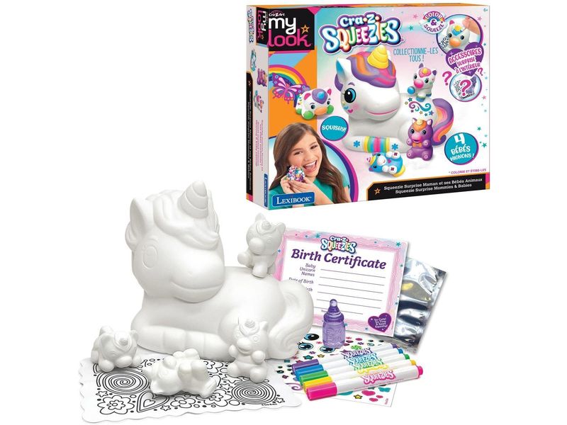 Cra-Z-Art Kreativset Squeezie Surprise Mommies & Babies Assortiert