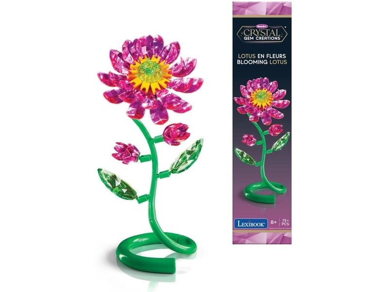 Cra-Z-Art Kreativset Kristallstrauss Lotusblume Kunststoff