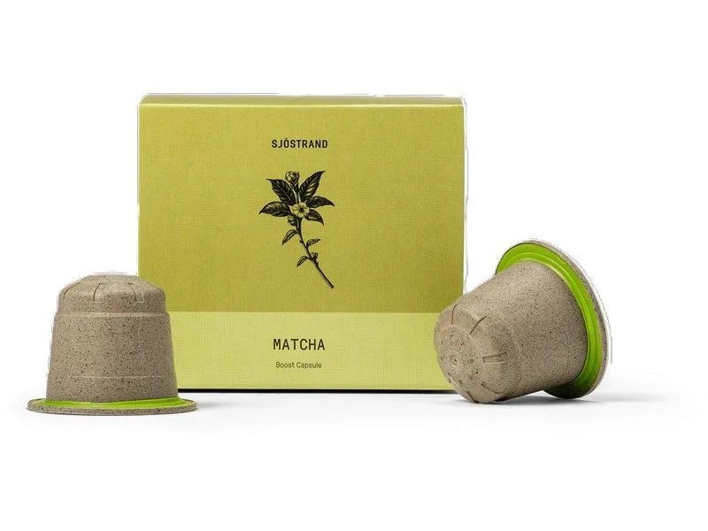 [2088537] Sjöstrand Kaffeekapseln Boost Matcha 10 Stück