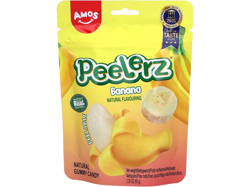 Amos Fruchtgummi Peelerz Banana 65 g