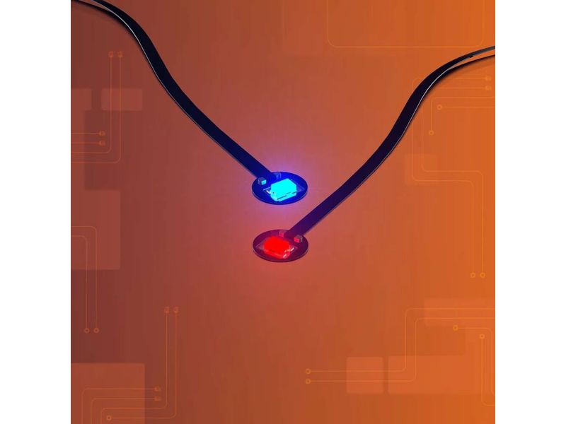Light My Bricks 2.0 Astro Wechsel LED Rot zu Blau 30 cm Flachkabel