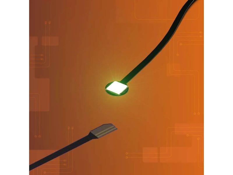 Light My Bricks 2.0 Astro LED Gross Hell-Grün mit 30 cm Flachkabel 4er Pack