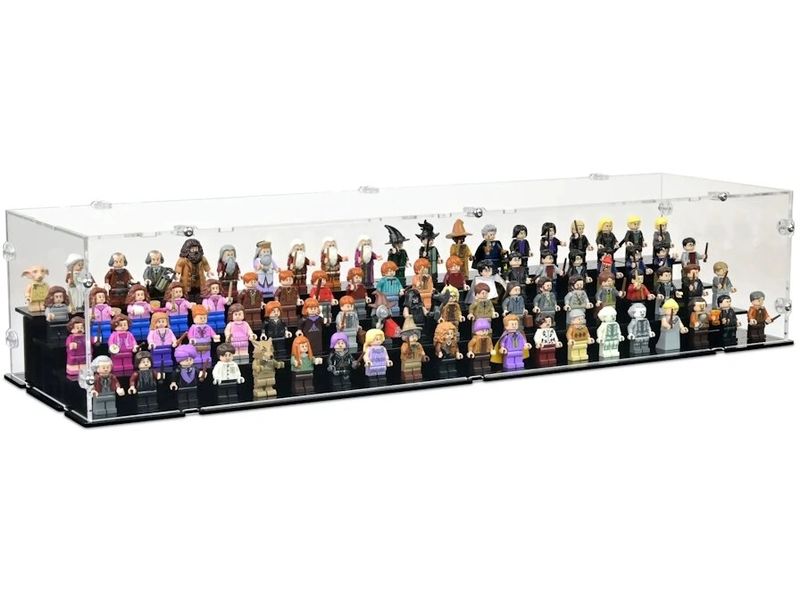 iDisplayit Acryl-Display 80 LEGO-Minifigur Schwarz