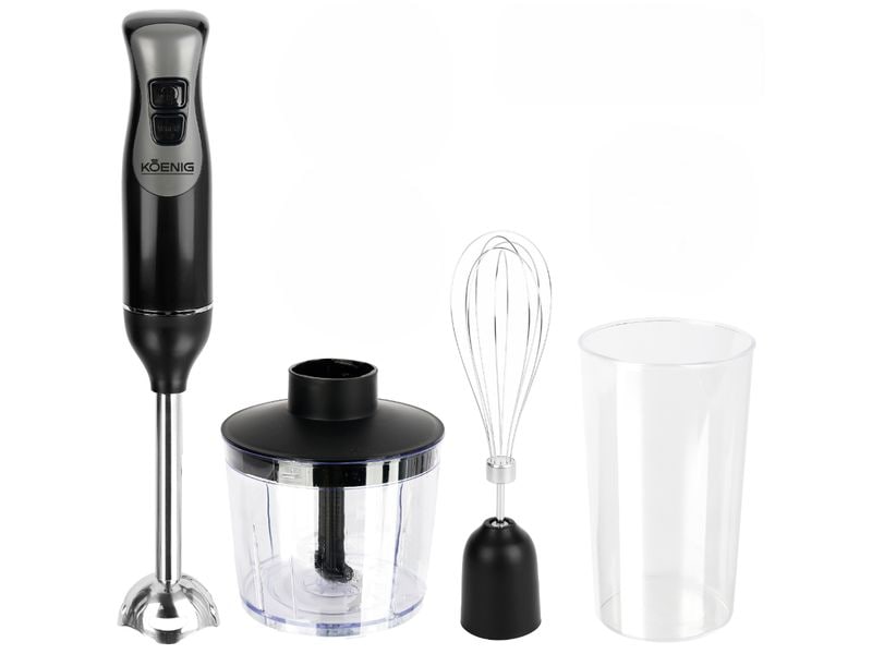 [2057441] Koenig Stabmixer Set Eco Line Schwarz