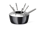 Koenig Fondue-Caquelon One for All Schwarz
