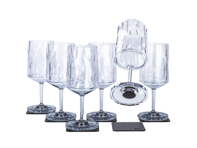 [1139444] Silwy Hightech-Kunststoffgläser, 6er-Set 2 dl