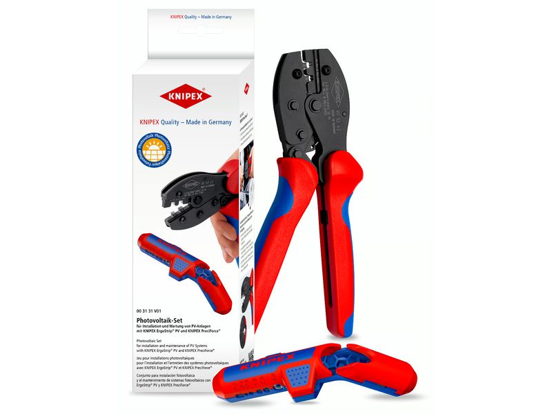 [2088006] Knipex Photovoltaik-Installationsset ErgoStrip PV und PreciForce