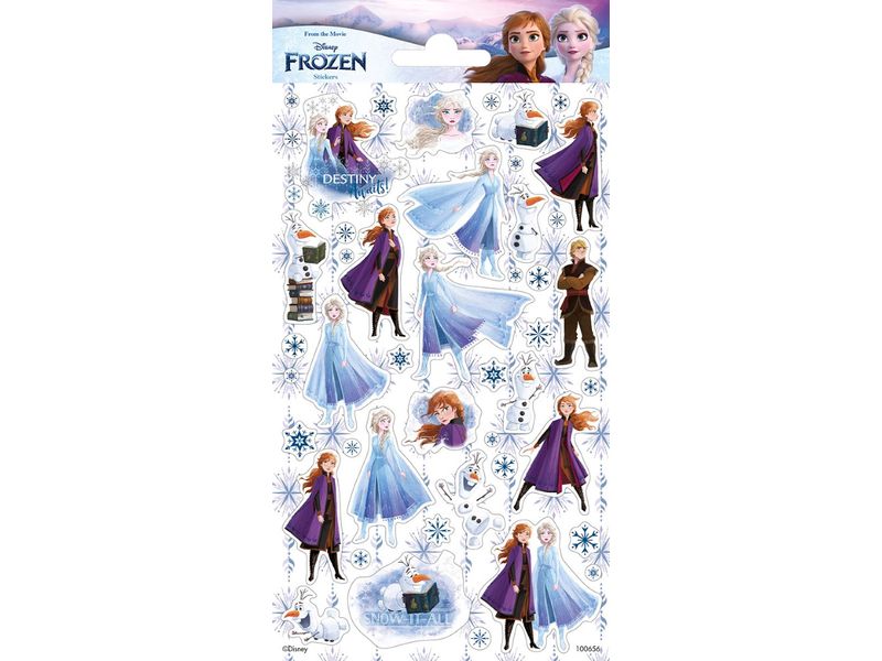 [2088929] We fiesta Party Motivsticker Frozen 1 Stück, Mehrfarbig