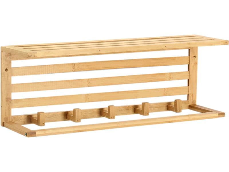 [2037406] Zeller Present Wandgarderobe 57 x 15 x 20 cm