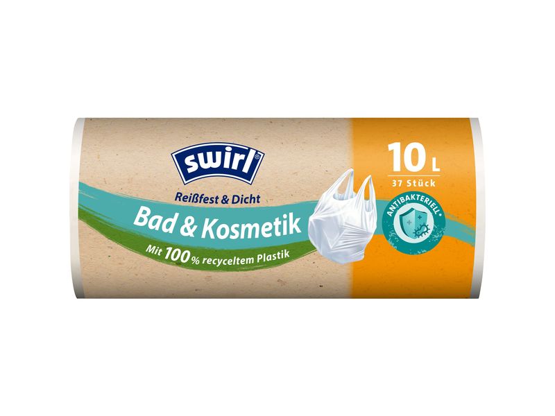 Swirl Müllbeutel Bad & Kosmetik 10 l, 37 Stück