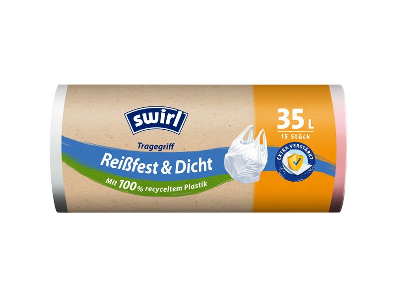 [2006685] Swirl Müllbeutel Reissfest und Dicht 35 l, 15 Stück