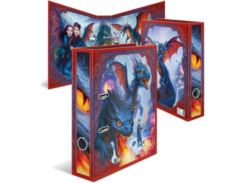 [2054862] HERMA Motiv-Ordner A4 Dragon 1 Stück