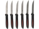 alpina Steakmesser-Set 6 Stück, Schwarz