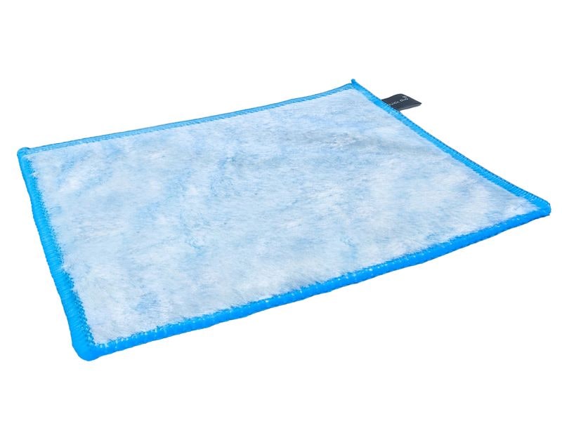 Quick Aid BAMBOO Reinigungstuch aus Naturfasern blau