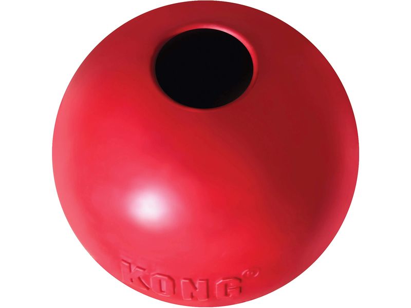 [2098873] Kong Hunde-Spielzeug Ball Classic S mit Loch Rot