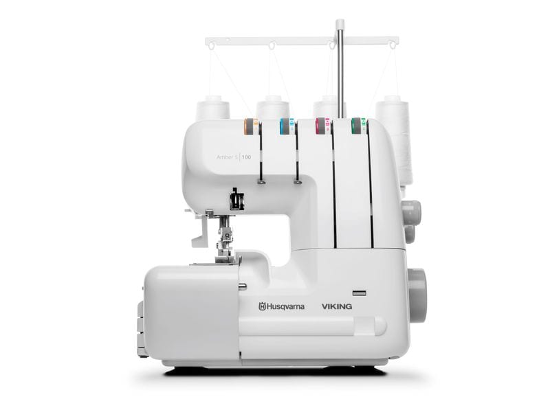 Husqvarna Overlock-Nähmaschine Amber S 100 Weiss