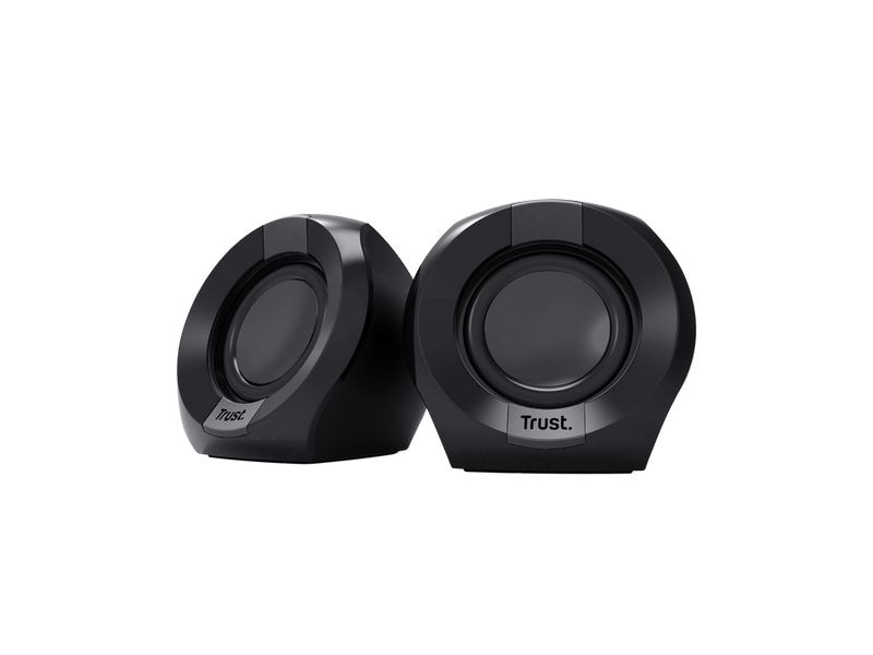 [2100196] Trust PC-Lautsprecher Polo 2.0 Set 2.0 Lautsprecher-Set Schwarz