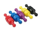 Berec Haftmagnet Ø 12.5 mm Assortiert,  10-er Set