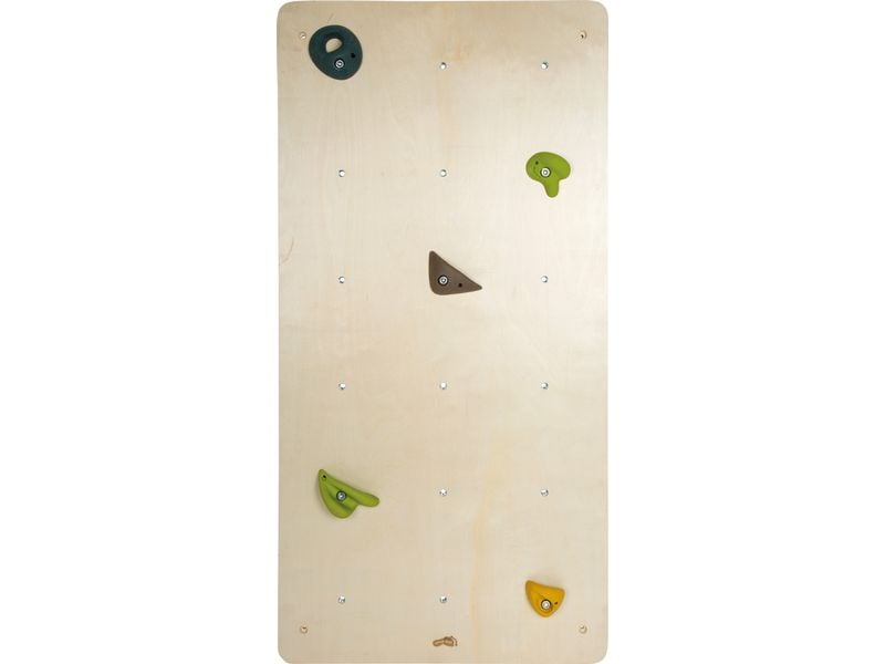small foot Kletterwand mit Klettersteinen Adventure