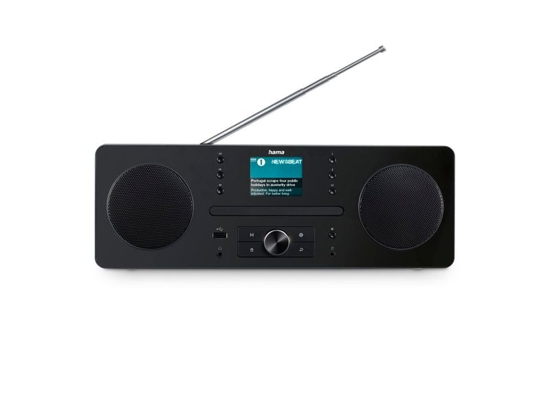 [2015002] Hama Digitalradio DR1560CBT Schwarz/Grau