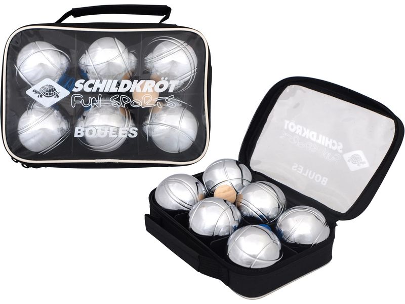 Schildkröt Funsports Boule / Boccia Set mit Stahlkugeln