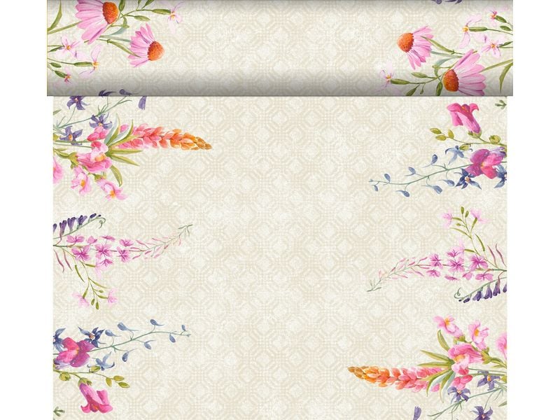 Duni Tischdecke Floret 40 cm x 24 cm, Mehrfarbig