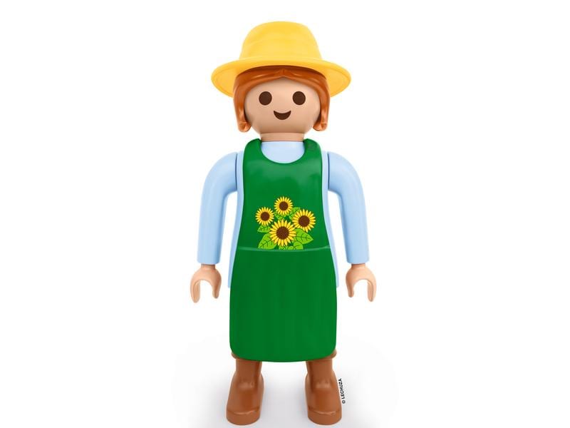[1522511] Lechuza Dekoration XXL Gärtnerin Sonnenblume, 60 cm, Grün