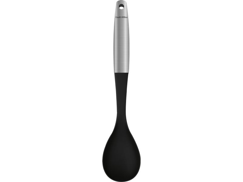 [2102580] Gault Millau Servierlöffel Silber / Schwarz