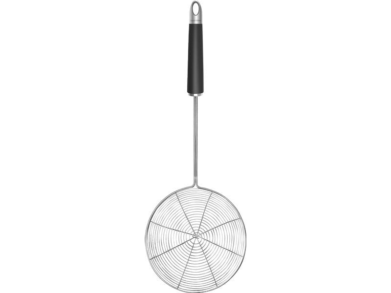 [2102583] Gault Millau Schaumlöffel Silber / Schwarz